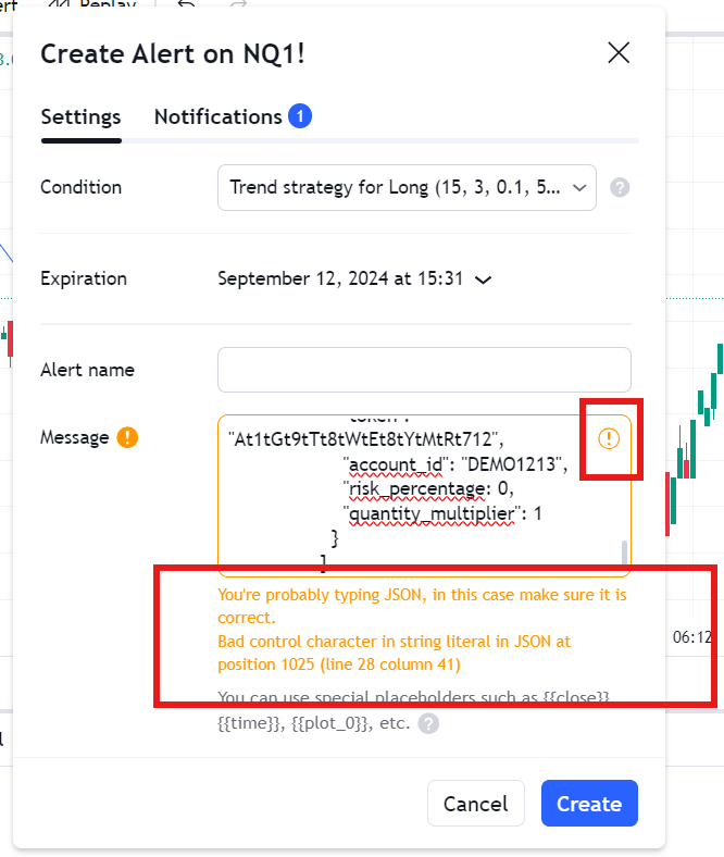 Tradingview Post Trade