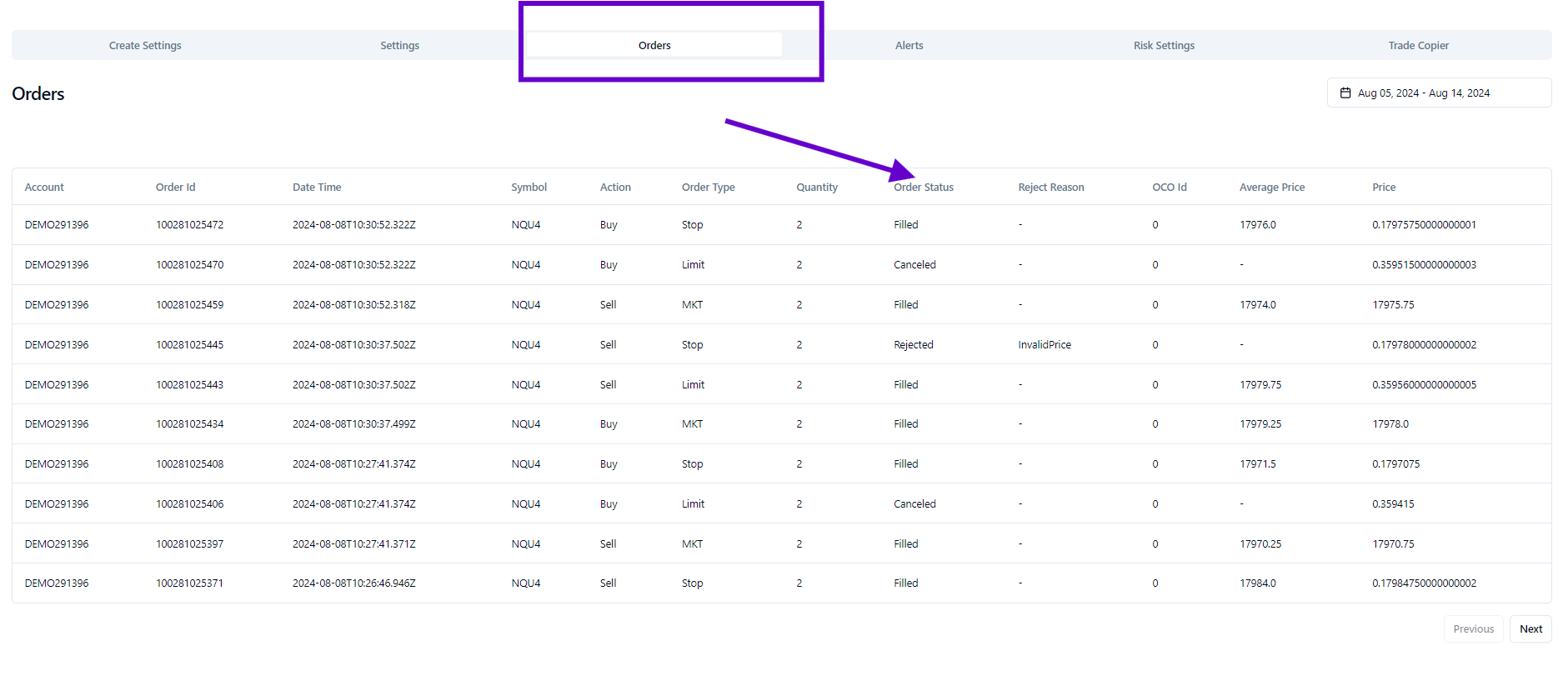 Connect Tradingview to Tradovate