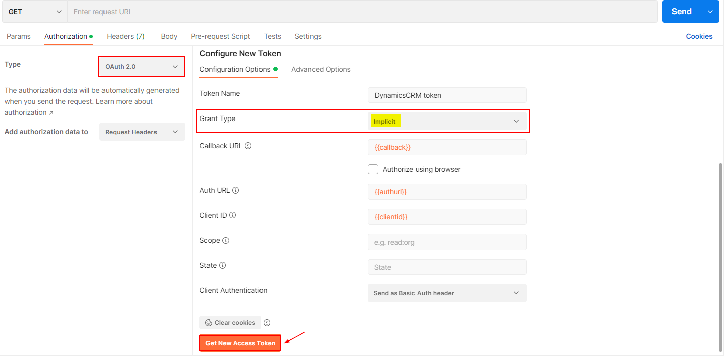 Tradovate API access-token request body showing the permanent deviceId field
